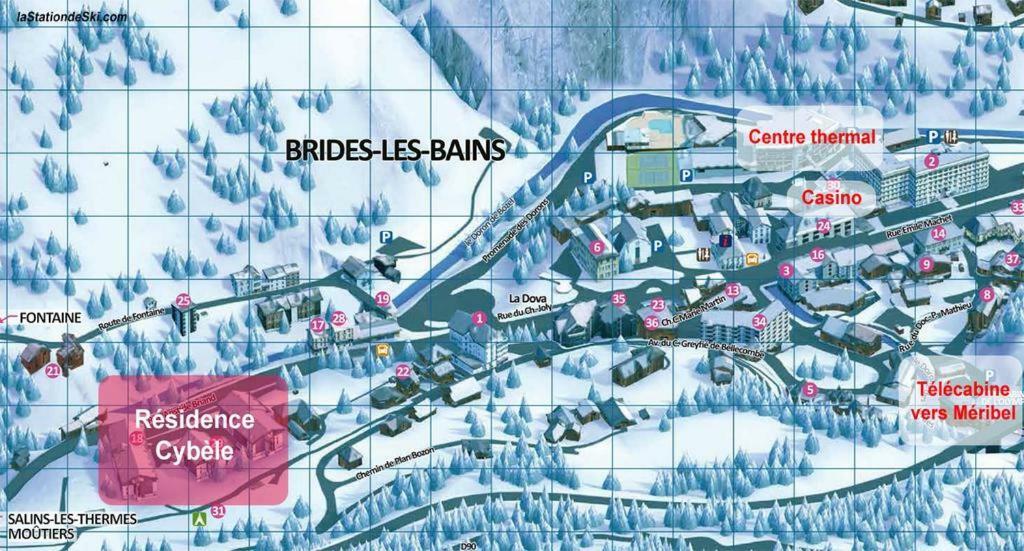 Pensee Des Alpes 2 Etoiles Ski And Spa 布里德莱班 外观 照片